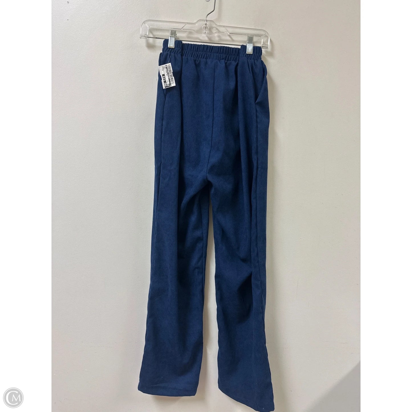 Pants Wide Leg By Clothes Mentor In Navy, Size: 12