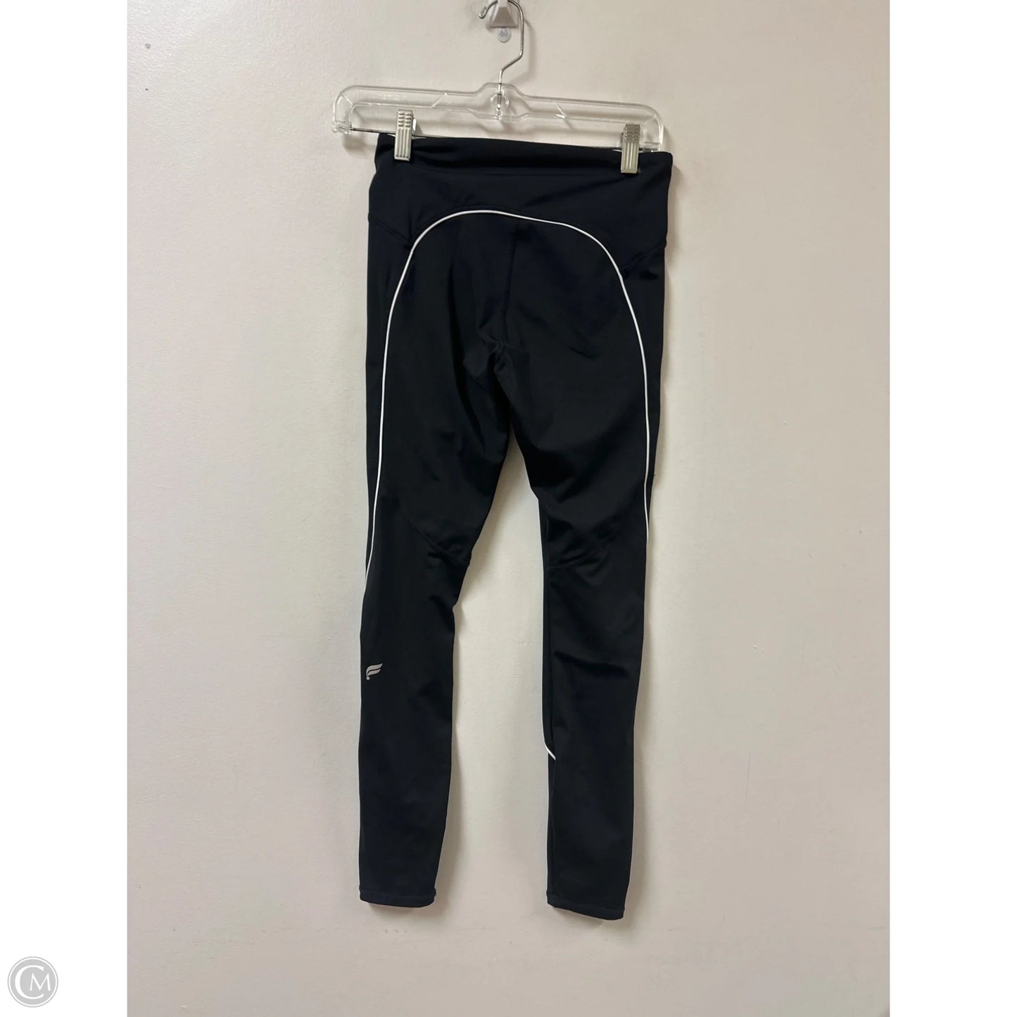 Athletic Leggings By Fabletics In Black & White, Size: S