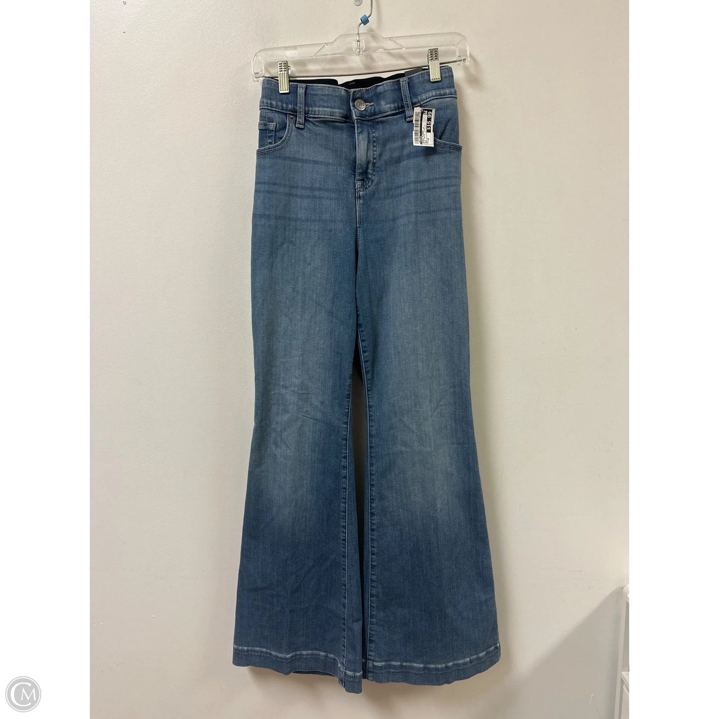 Jeans Flared By Torrid In Blue Denim, Size: 18