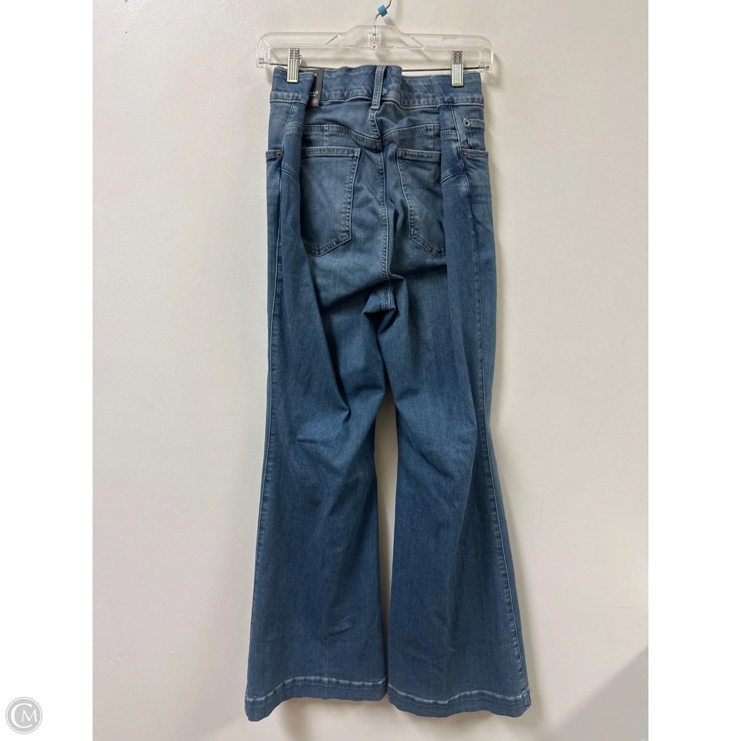 Jeans Flared By Torrid In Blue Denim, Size: 18