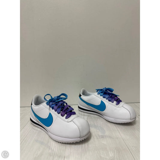Shoes Sneakers By Nike In Purple & White, Size: 8.5