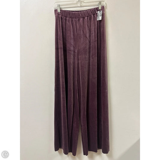 Pants Wide Leg By Zenana In Purple, Size: 10