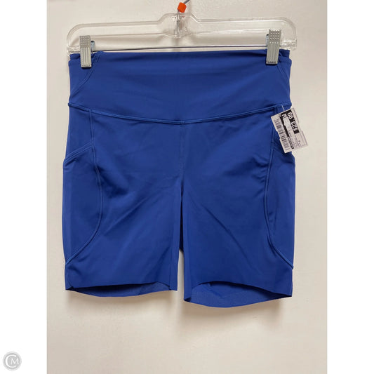 Athletic Shorts By Lululemon In Blue, Size: 8