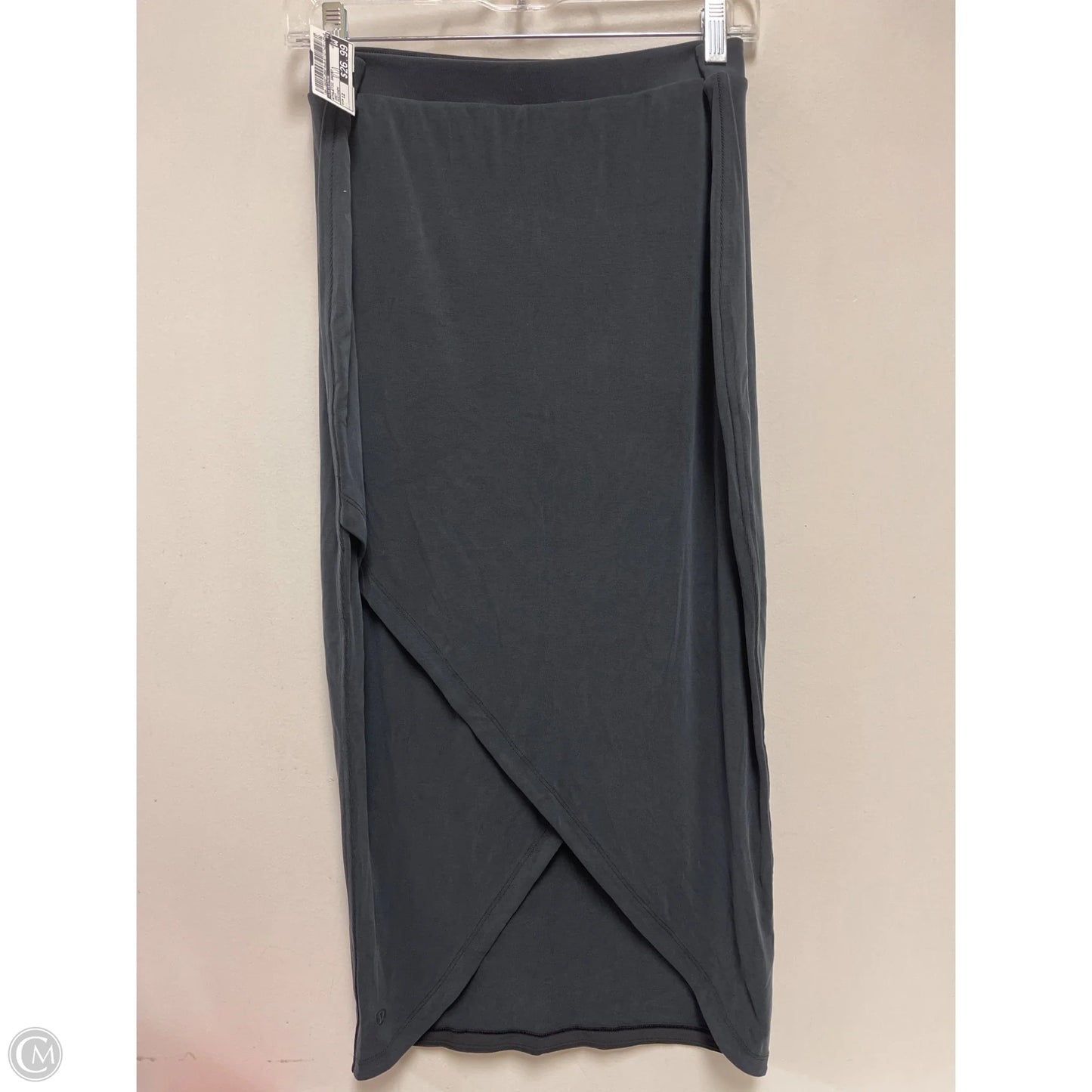 Athletic Skirt By Lululemon In Grey, Size: 12
