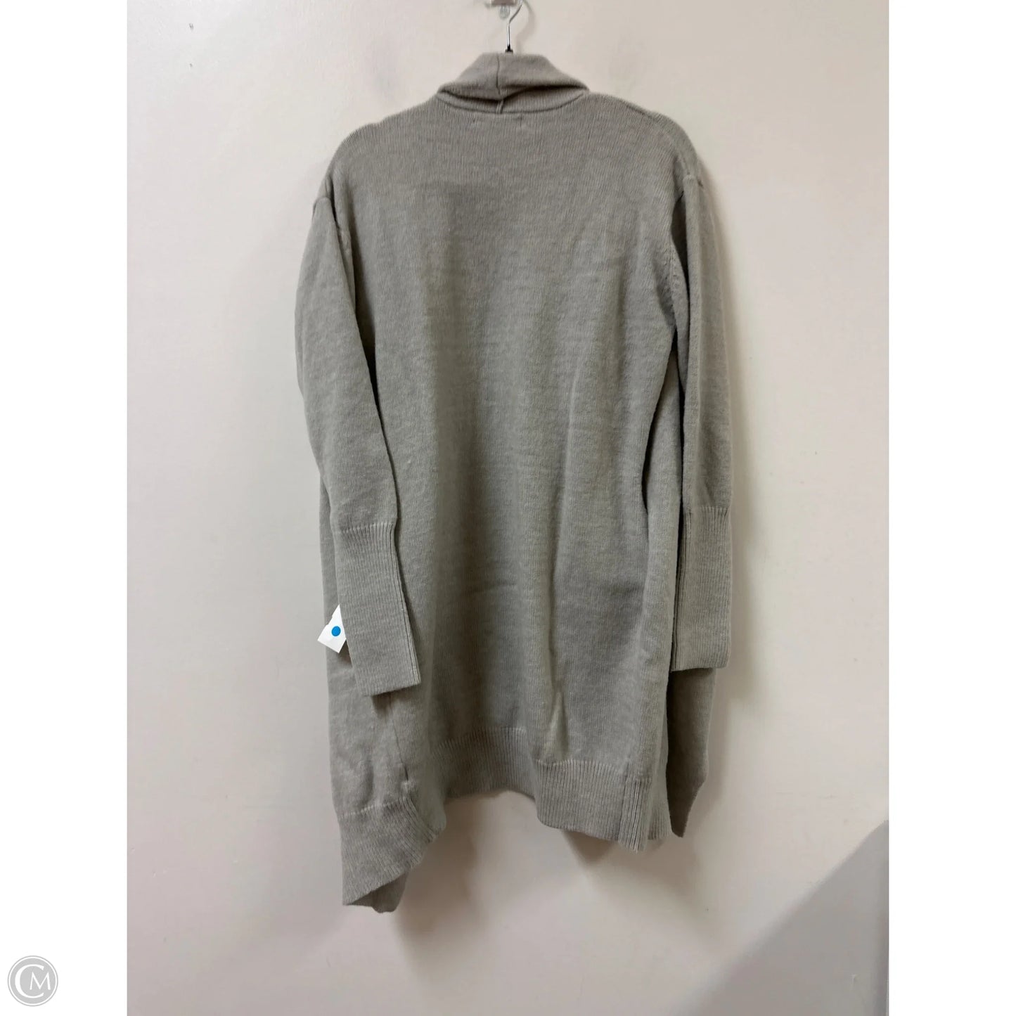 Sweater Cardigan By Miss Sparkling In Grey, Size: L