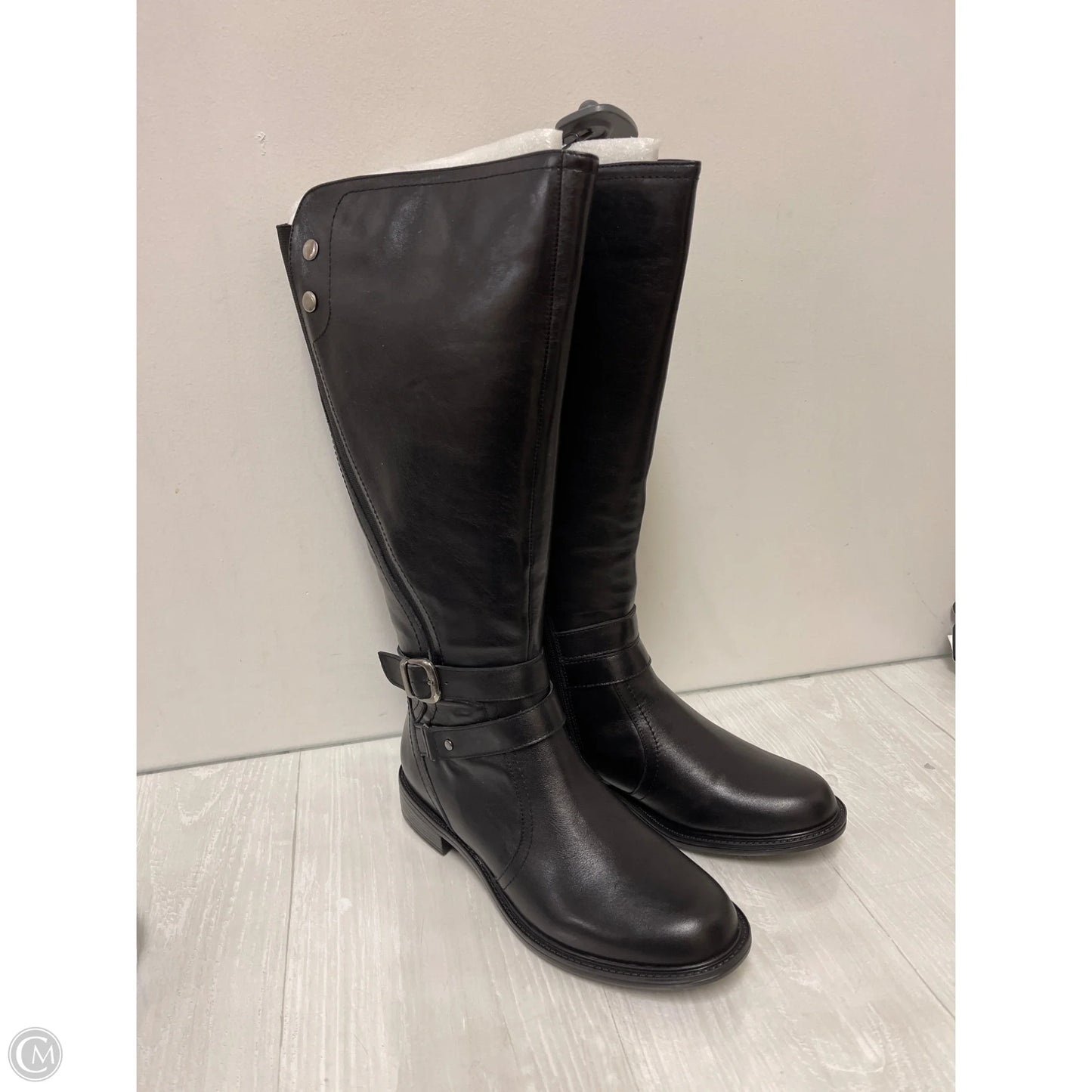 Boots Knee Flats By Cmb In Black, Size: 8.5