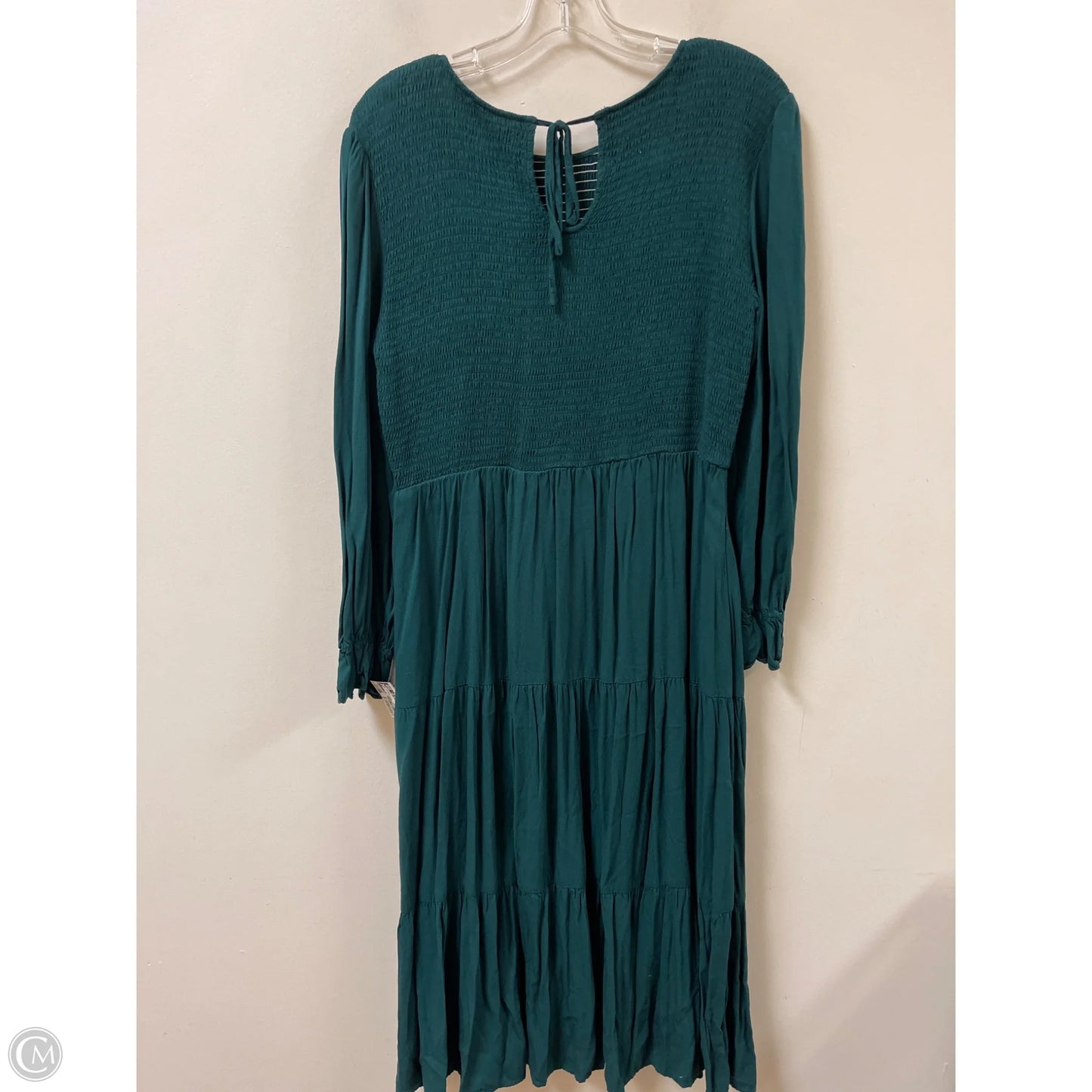 Dress Casual Midi By Clothes Mentor In Green, Size: Xl