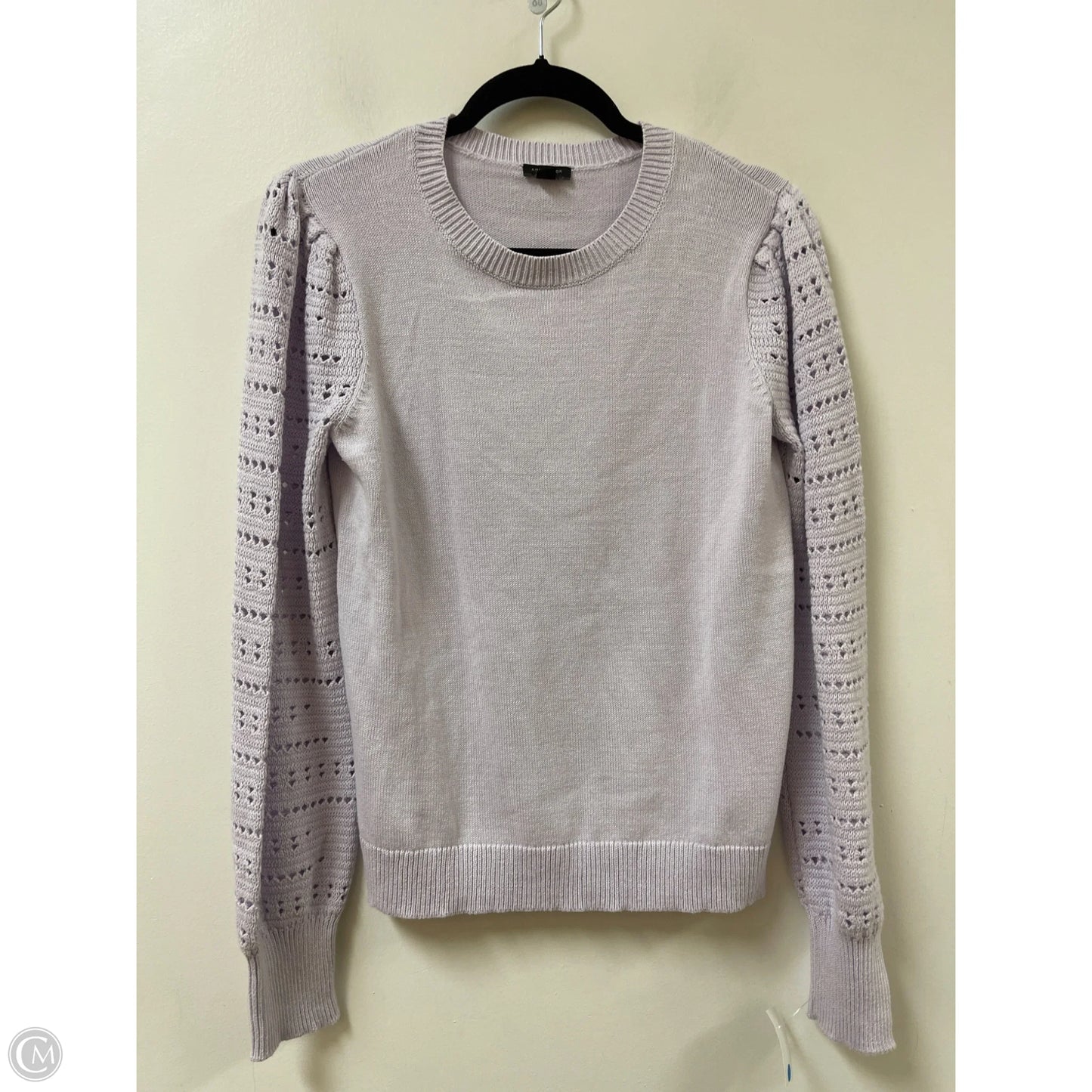 Sweater By Ann Taylor In Purple, Size: M