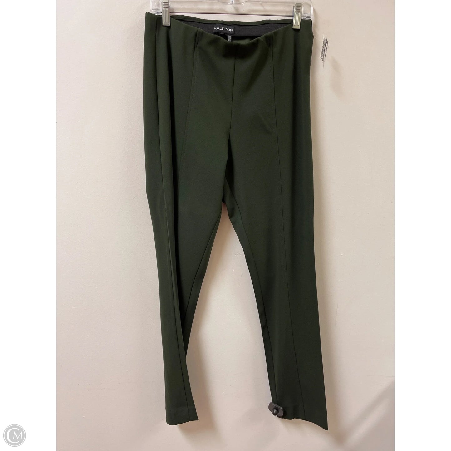 Pants Designer By Halston In Green, Size: 8