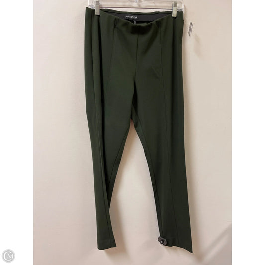 Pants Designer By Halston In Green, Size: 8