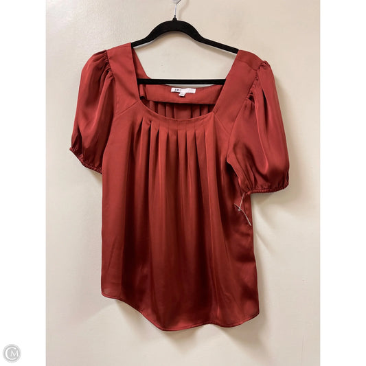 Top Short Sleeve By Dr2 In Orange, Size: S