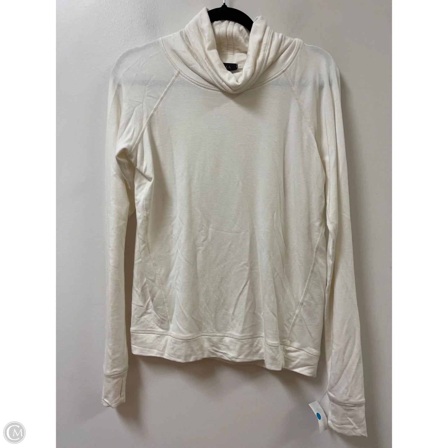 Sweatshirt Collar By Clothes Mentor In Cream, Size: S