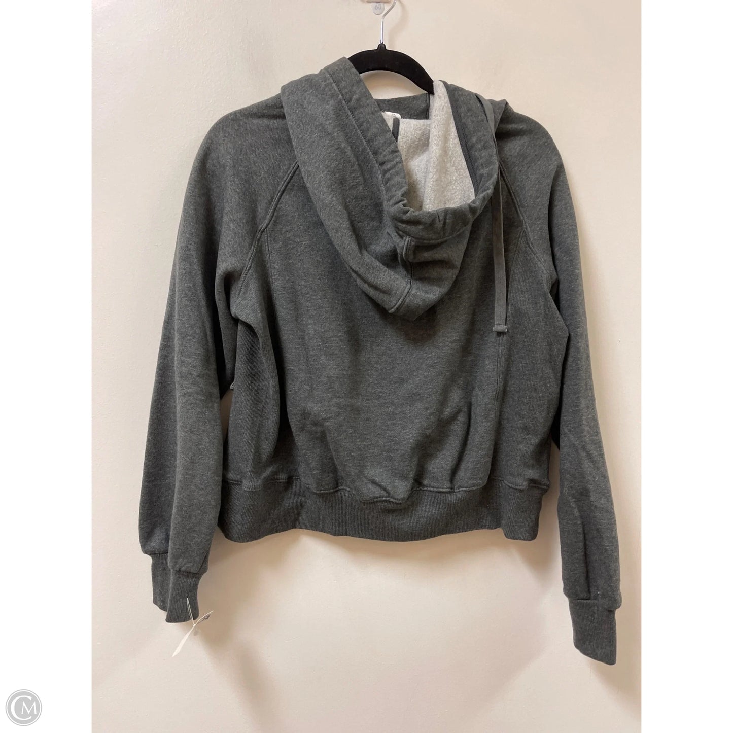 Sweatshirt Hoodie By Daily Practice By Anthropologie In Grey, Size: M