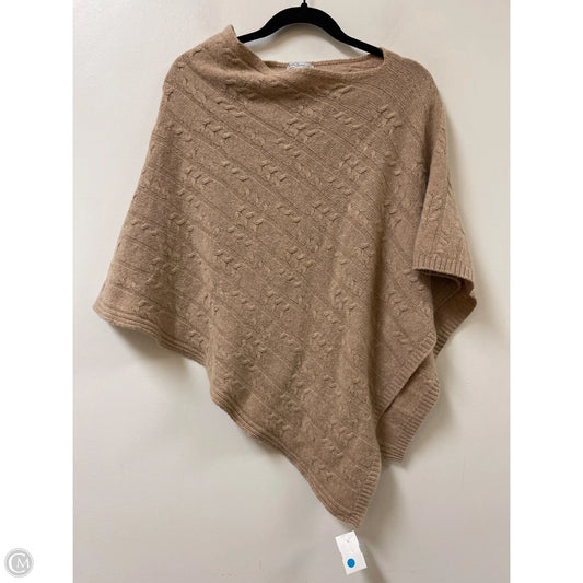 Shawl By Clothes Mentor In Brown, Size: Osfm