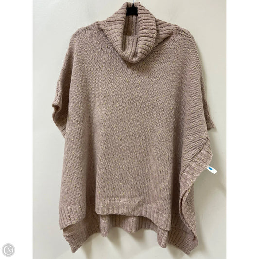 Sweater Short Sleeve By David And Young In Gold & Pink, Size: Osfm