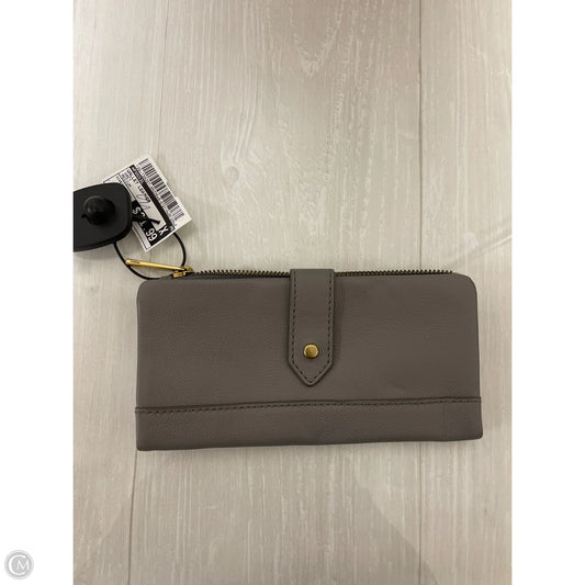 Wallet Leather By Fossil, Size: Medium
