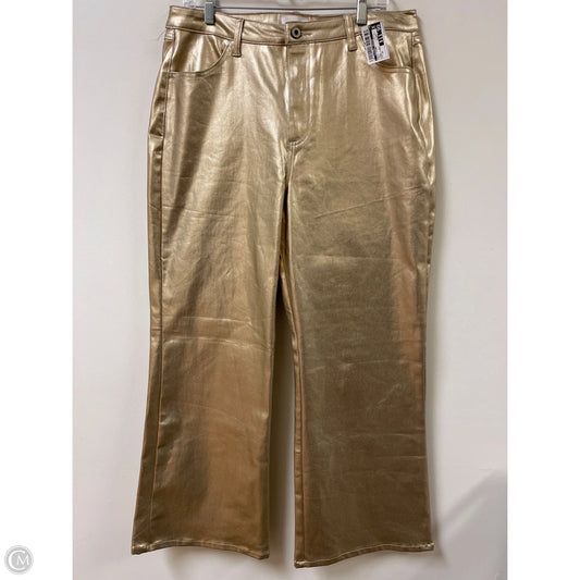 Pants Other By Clothes Mentor In Gold, Size: 14
