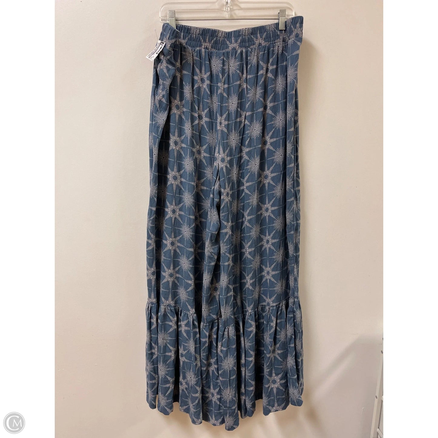 Pants Wide Leg By Torrid In Blue & Cream, Size: 20