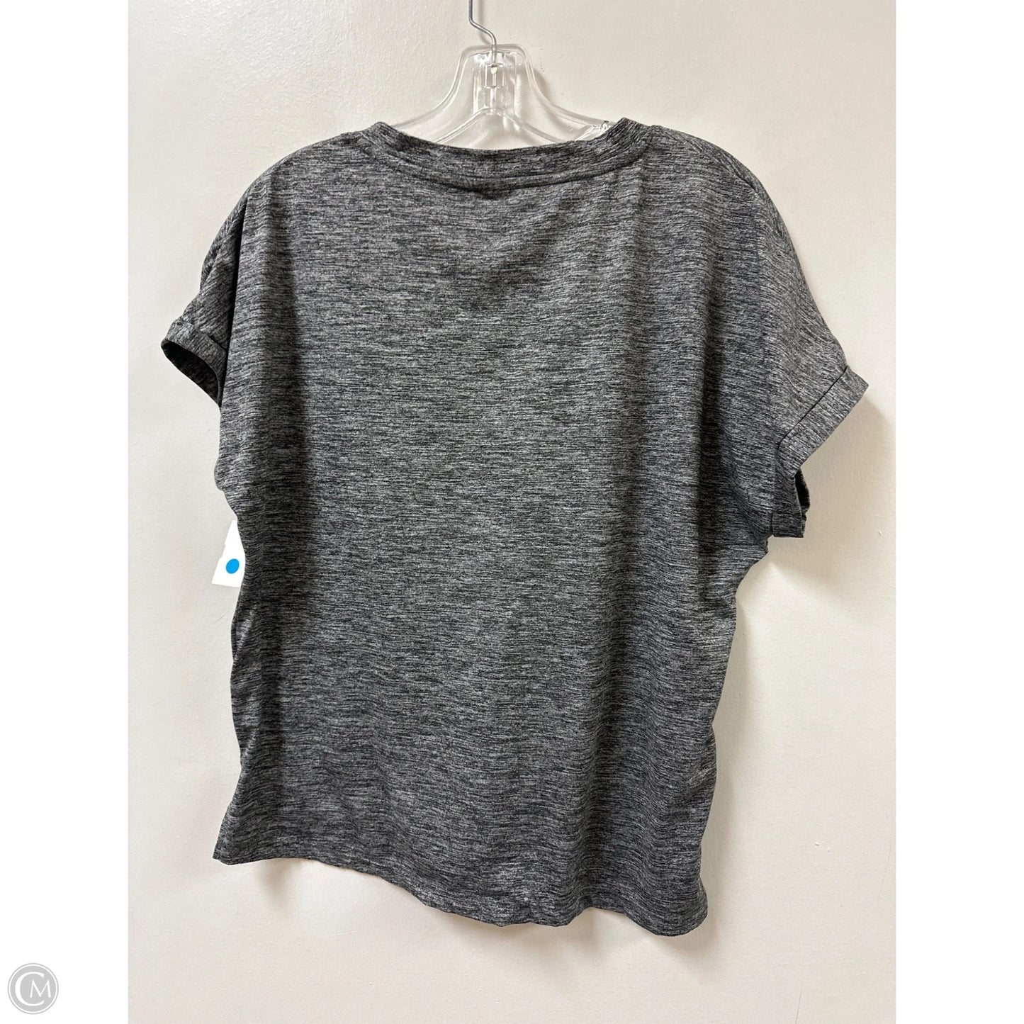 Top Short Sleeve By Clothes Mentor In Grey, Size: S
