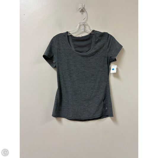 Athletic Top Short Sleeve By Old Navy In Grey, Size: S