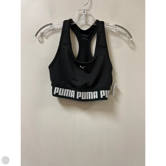 Athletic Bra By Puma In Black, Size: S