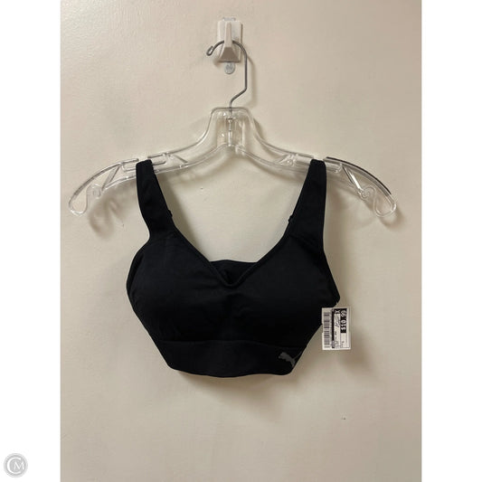 Athletic Bra By Puma In Black, Size: S