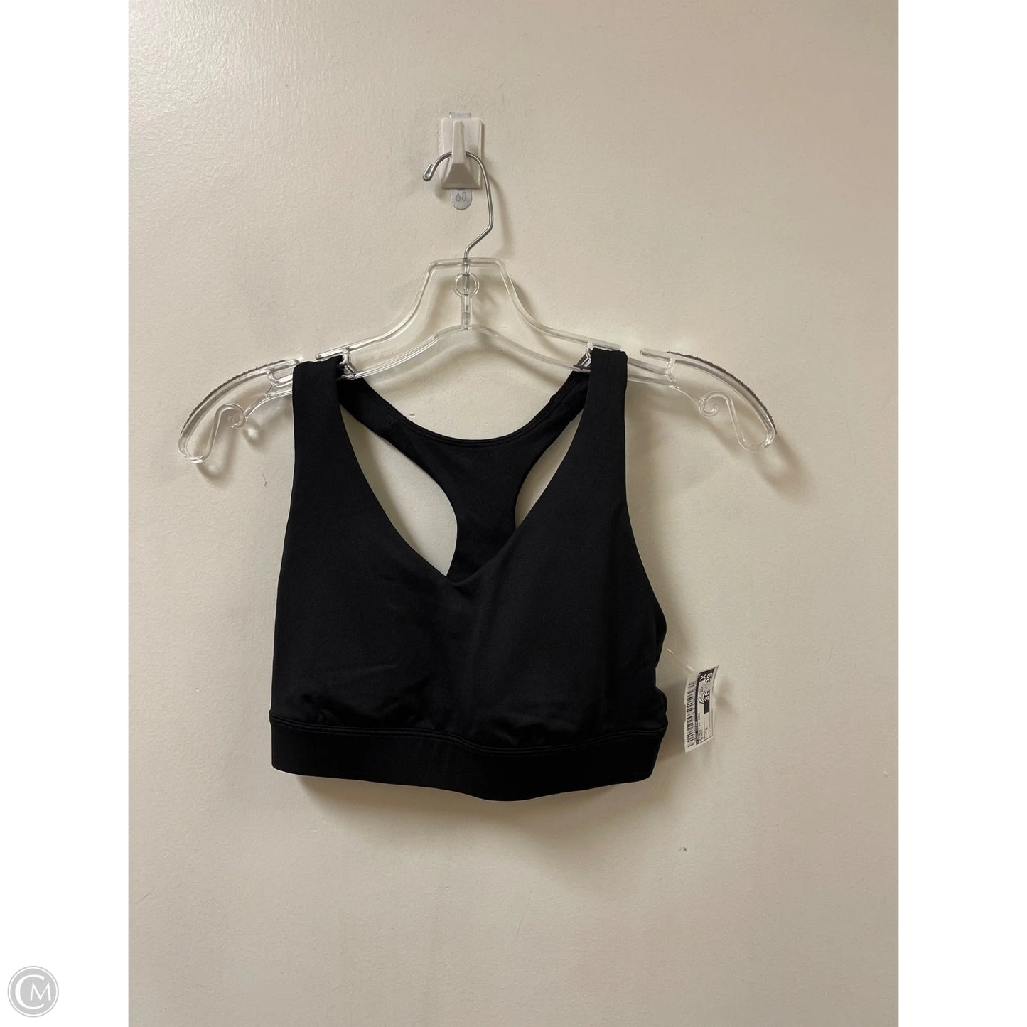 Athletic Bra By Tek Gear In Black, Size: S