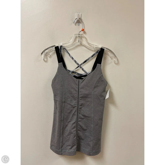 Athletic Tank Top By Lululemon In Grey, Size: S