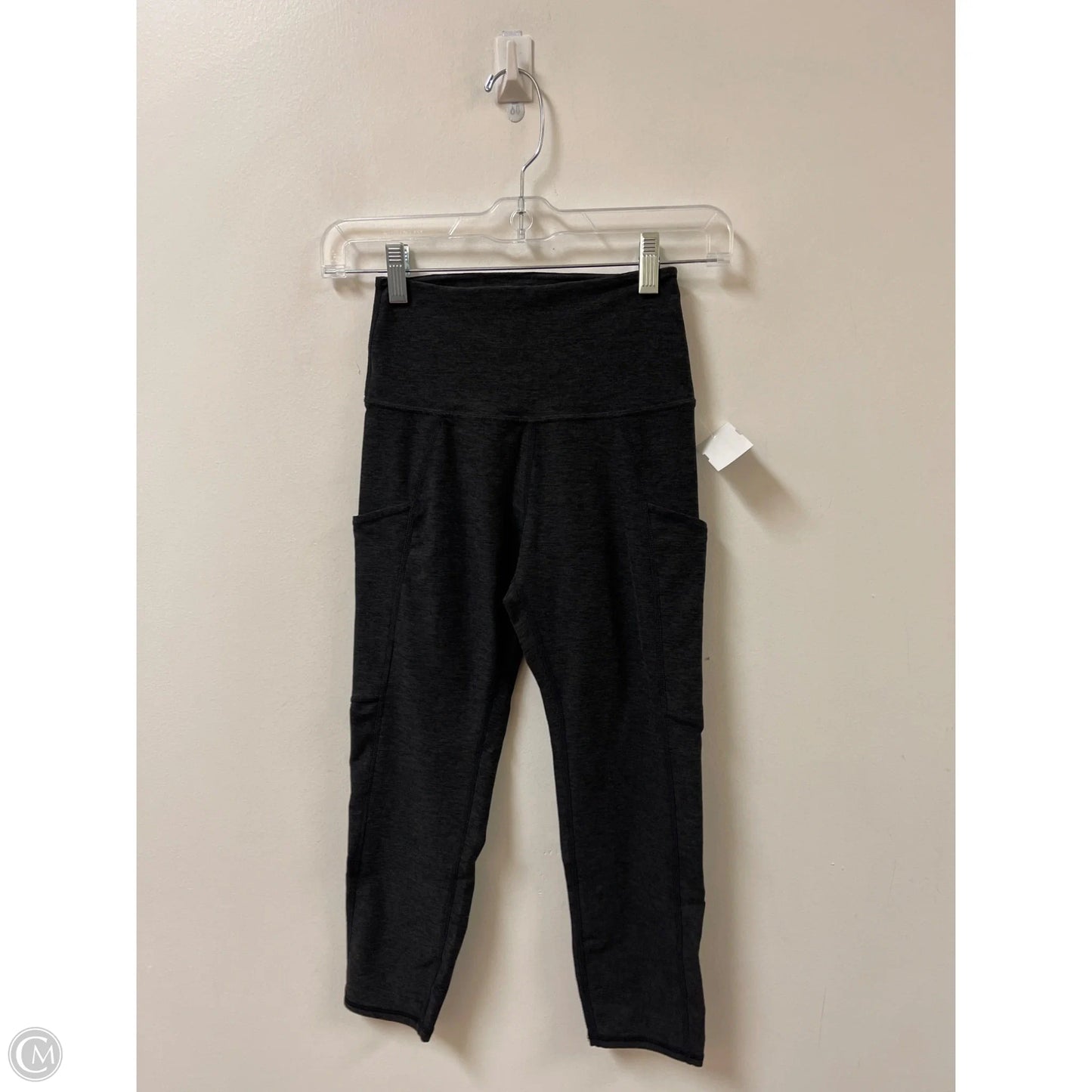 Athletic Leggings By Kirkland In Grey, Size: Xs