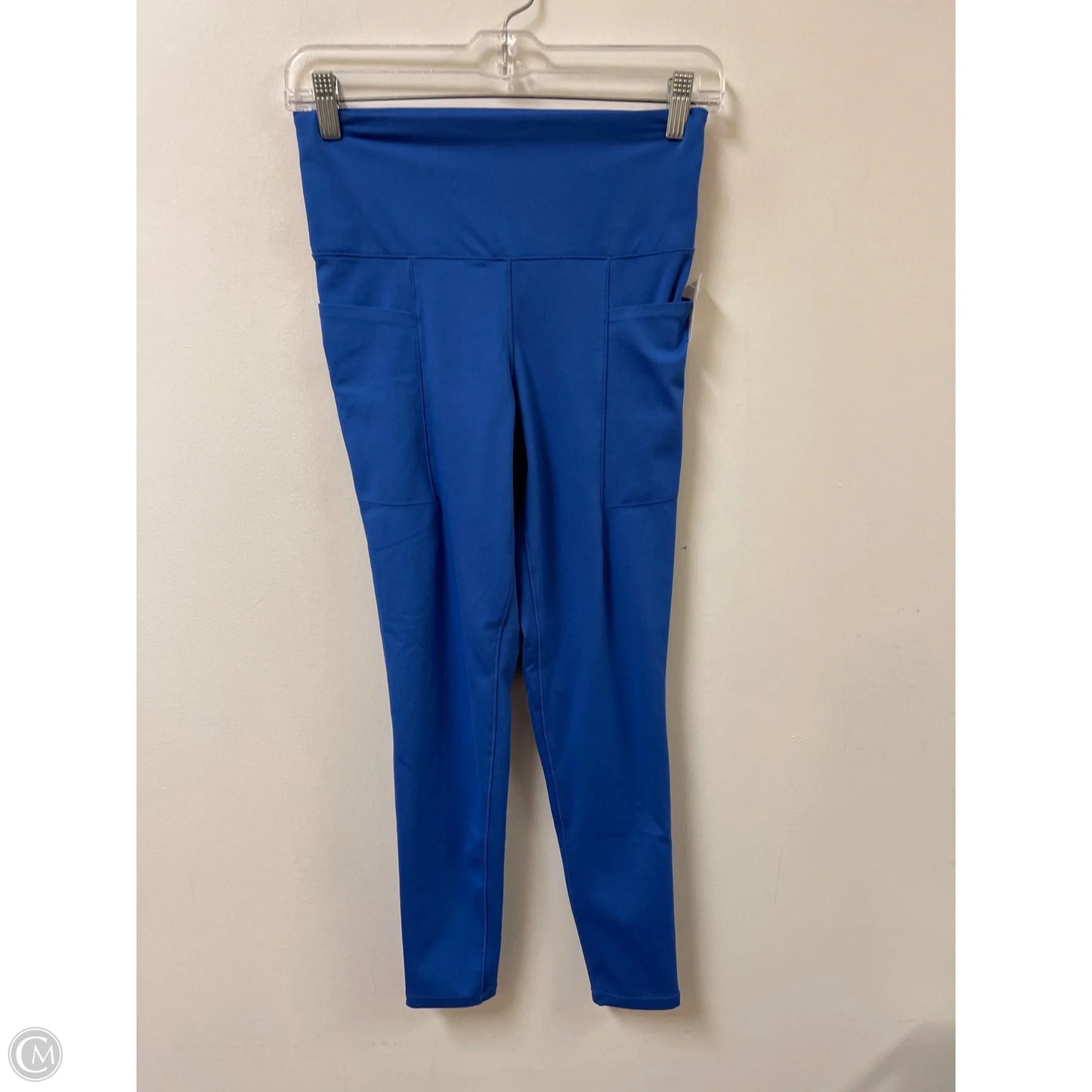 Athletic Leggings By Danskin In Blue, Size: S
