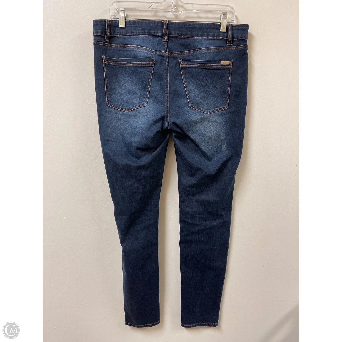 Jeans Skinny By White House Black Market In Blue Denim, Size: 8