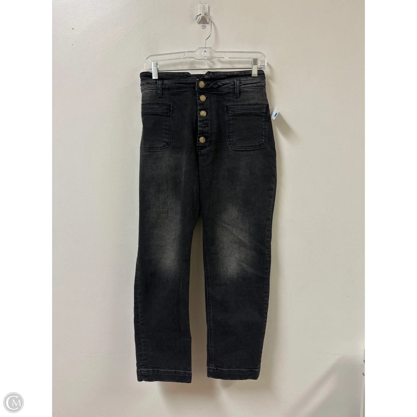Jeans Skinny By Pilcro In Grey Denim, Size: 14