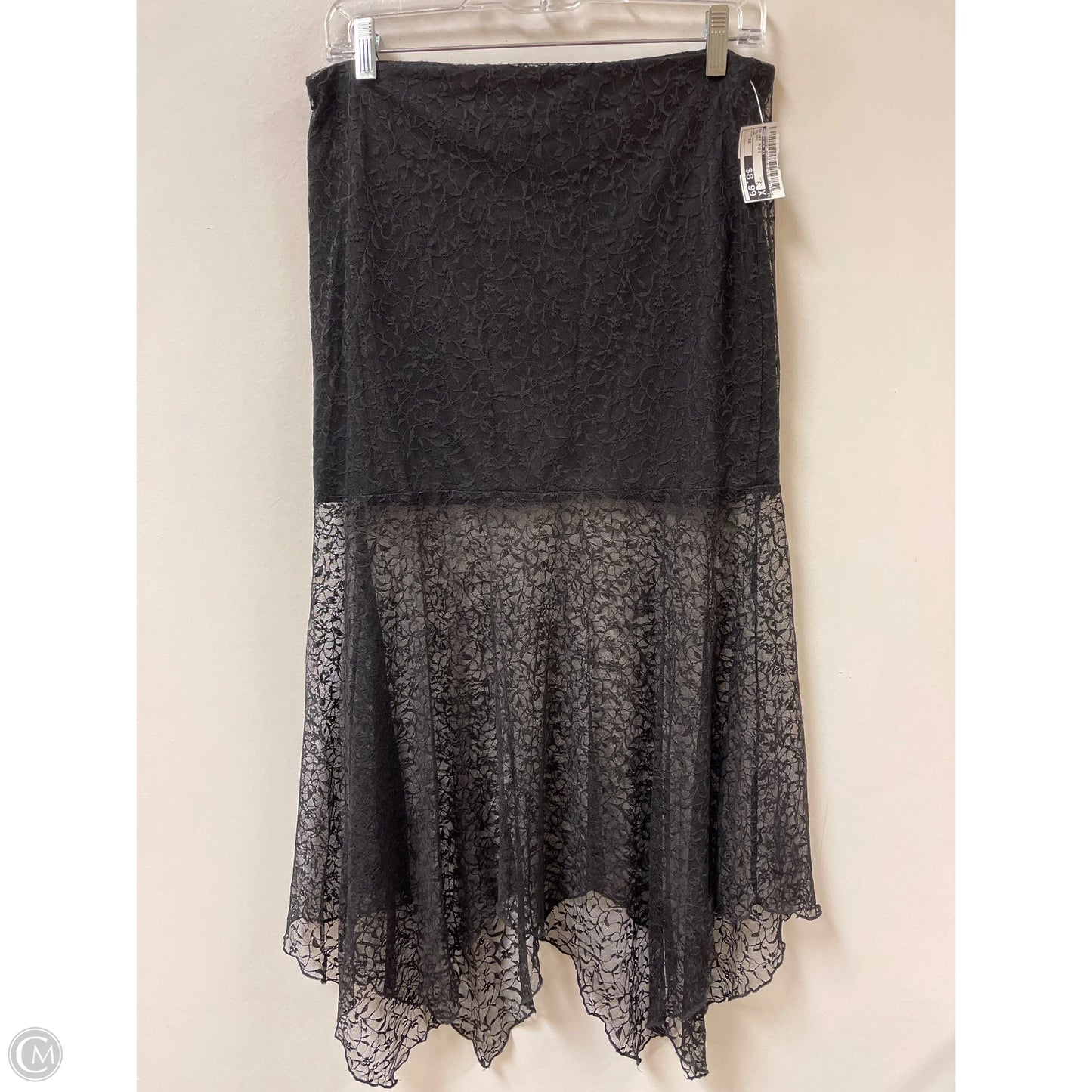 Skirt Midi By Forever 21 In Black, Size: 12