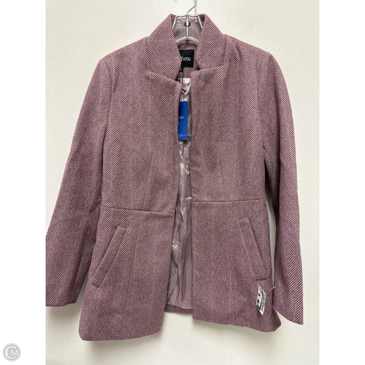 Blazer By Clothes Mentor In Purple, Size: S