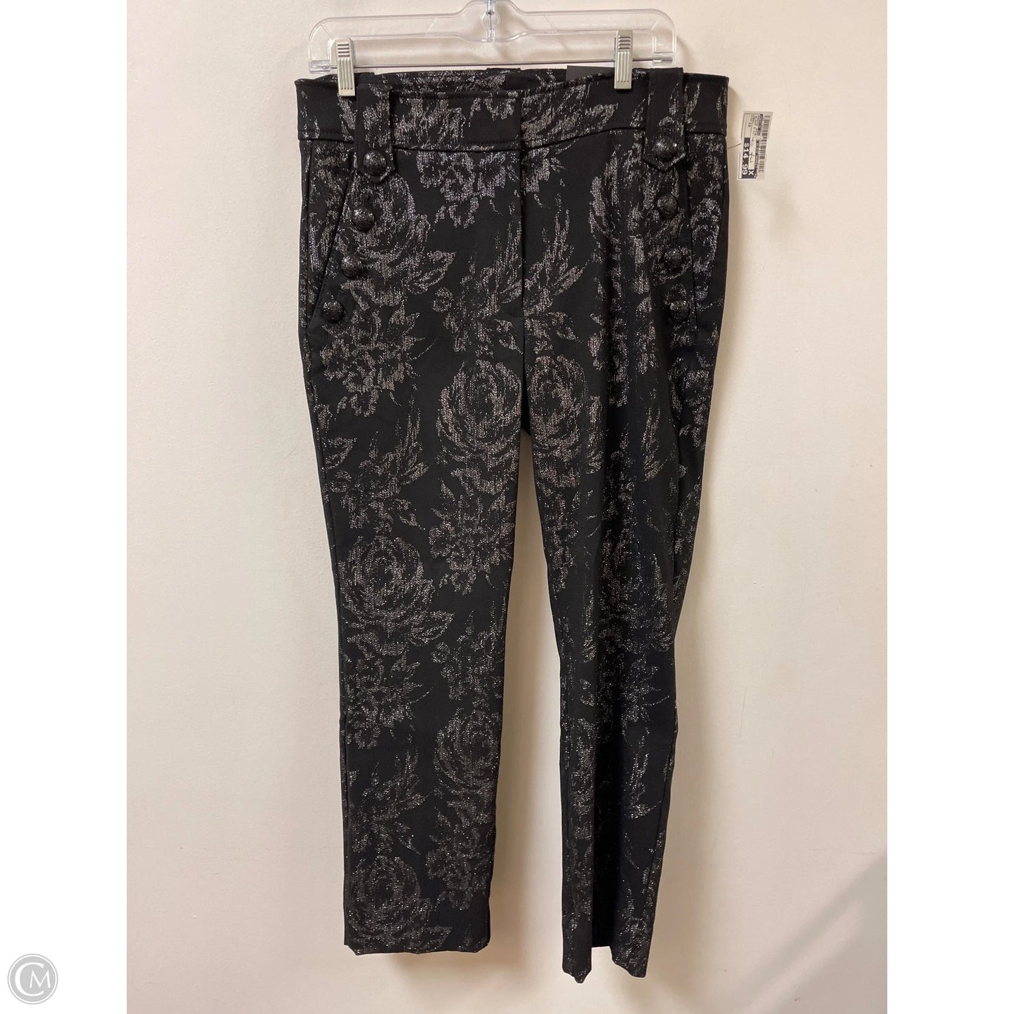 Pants Other By White House Black Market In Black & Silver, Size: 12