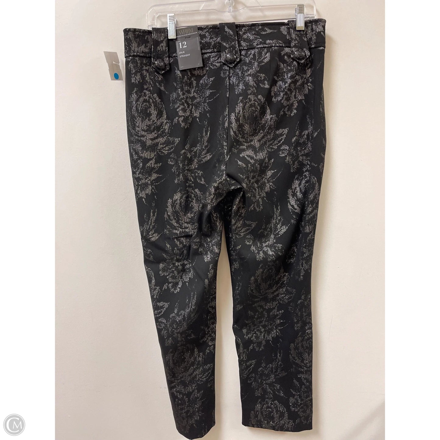 Pants Other By White House Black Market In Black & Silver, Size: 12