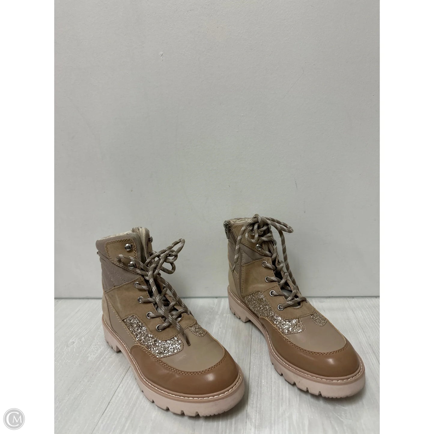 Boots Combat By Dolce Vita In Cream, Size: 10