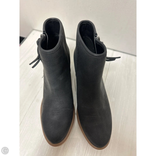 Boots Ankle Heels By Treasure And Bond In Grey, Size: 5