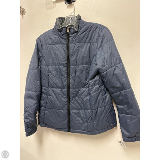 Jacket Puffer & Quilted By Clothes Mentor In Grey, Size: M