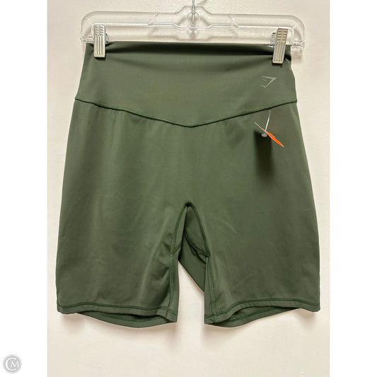 Athletic Shorts By Gym Shark In Green, Size: L
