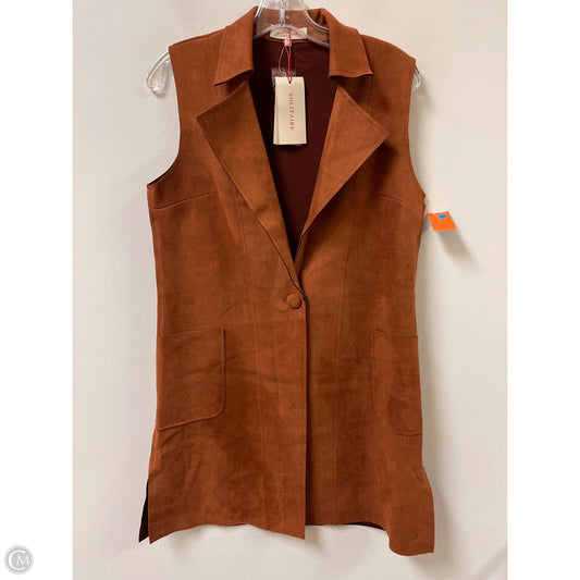 Vest Other By Solitaire In Brown, Size: M