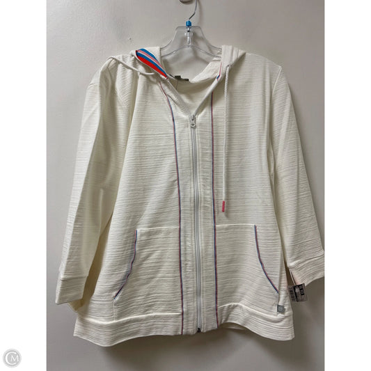 Jacket Other By Talbots In White, Size: L