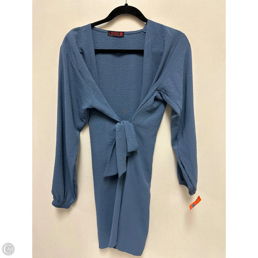 Kimono By Clothes Mentor In Blue, Size: L