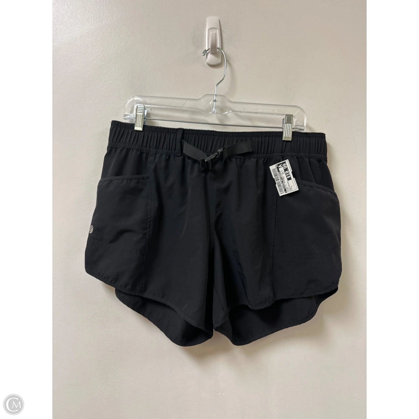 Athletic Shorts By Clothes Mentor In Black, Size: L