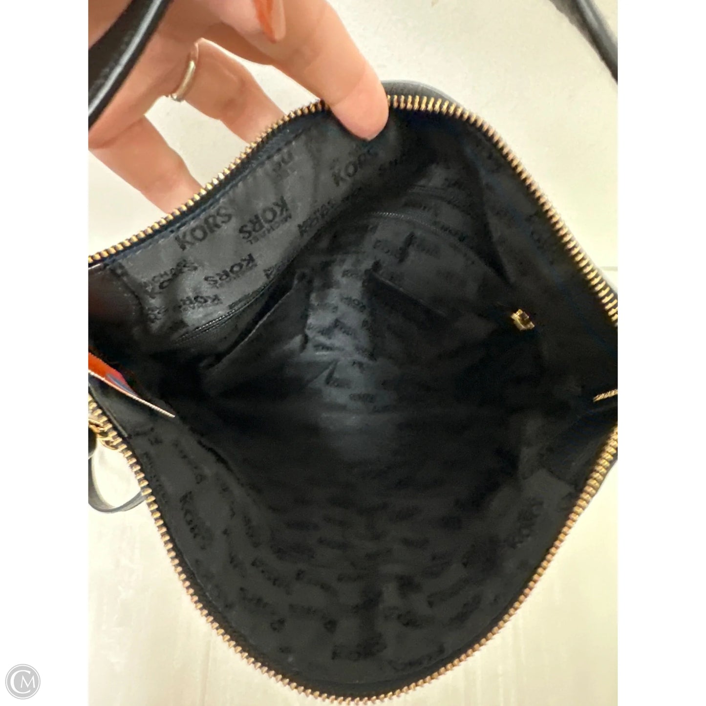 Crossbody Designer By Michael Kors, Size: Medium