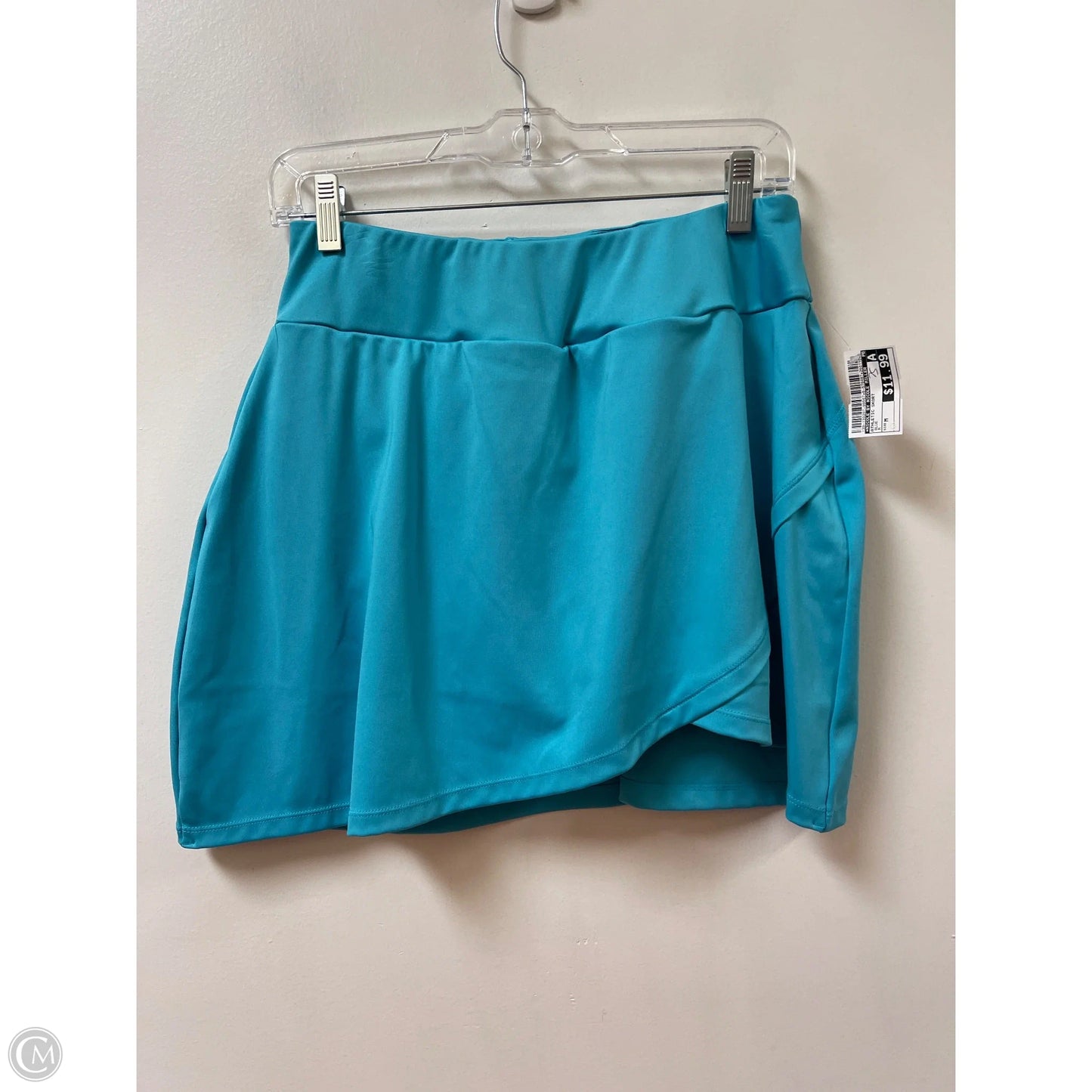 Athletic Skort By Nicole By Nicole Miller In Blue, Size: M