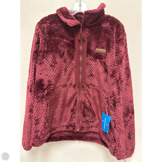 Jacket Faux Fur & Sherpa By Columbia In Red, Size: Xl