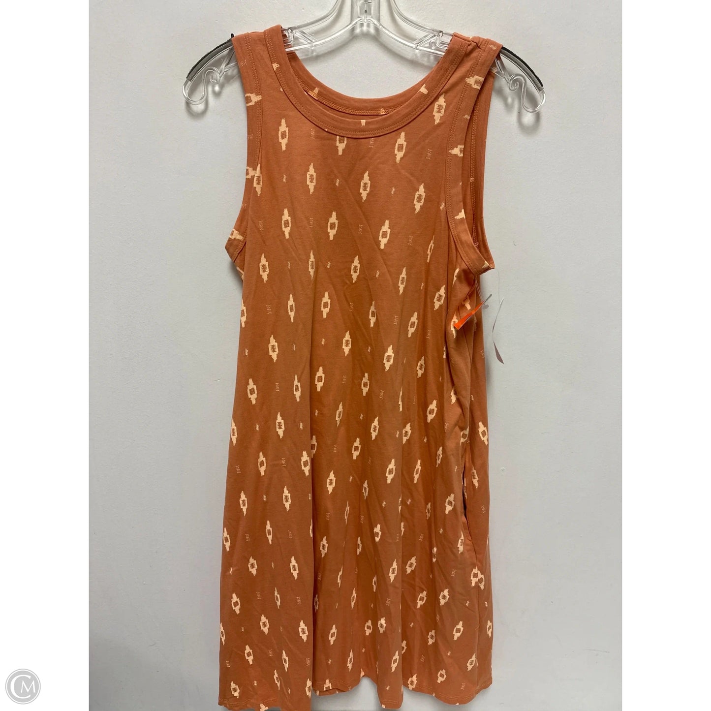Dress Casual Midi By Sonoma In Orange, Size: S