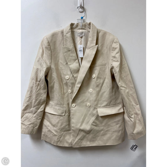 Blazer By Loft In Cream, Size: 1x