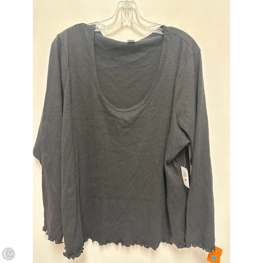 Top Long Sleeve By Old Navy In Black, Size: 4x